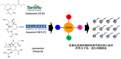 ͼ2�������п�����ҩ��ĽṹΪ�����������������ж�����ҩ����ӿ�ĺϳ�������